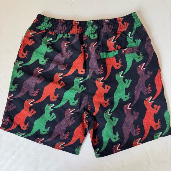 NWT PAUL SMITH Junior Dinosaur Print Swim Shorts Bathing Suit Size 6Y - Picture 4 of 12